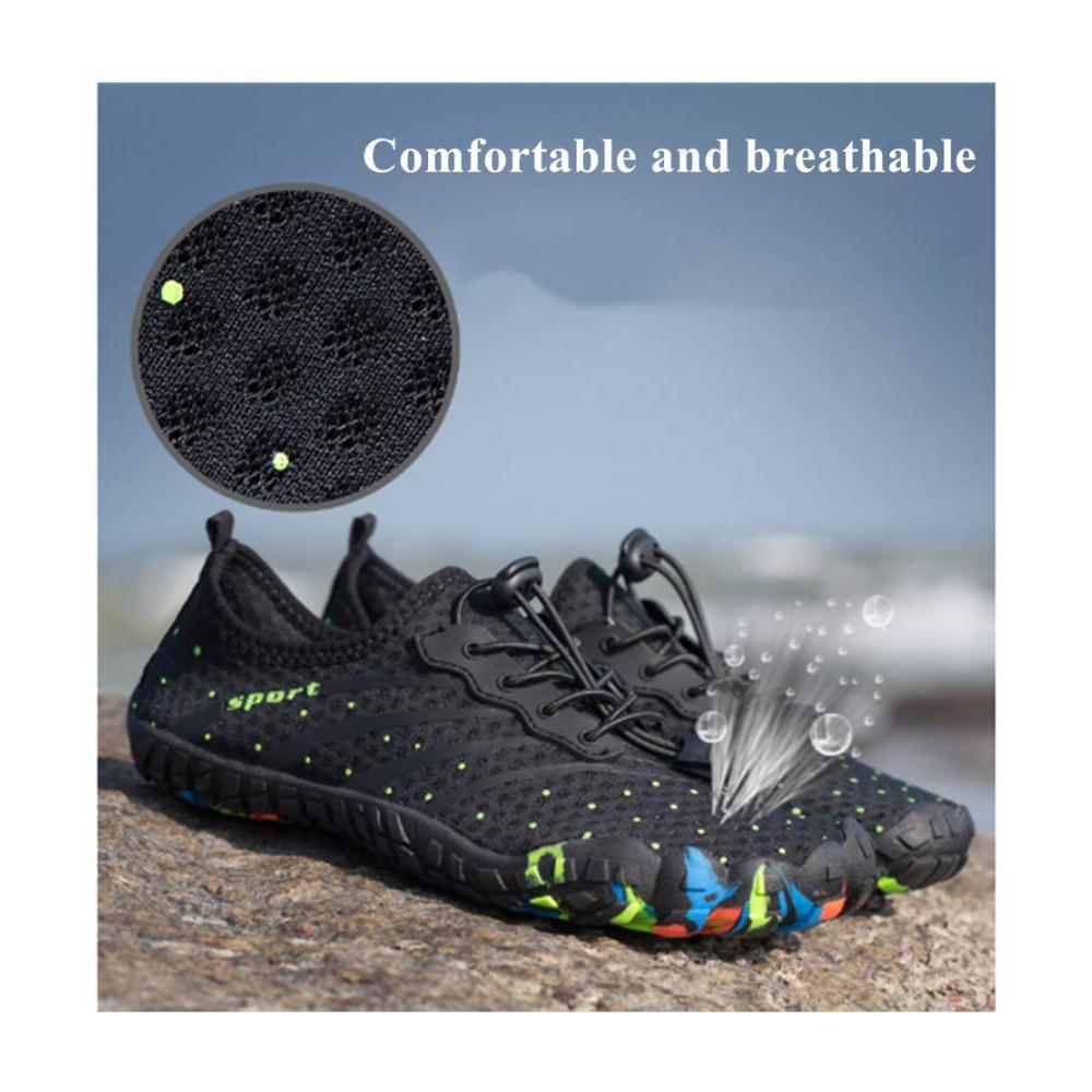 Leichte Aqua Schuhe für Herren/Damen - Rutschfeste Unisex Wasserschuhe zum Wandern Schwimmen Bootfahren