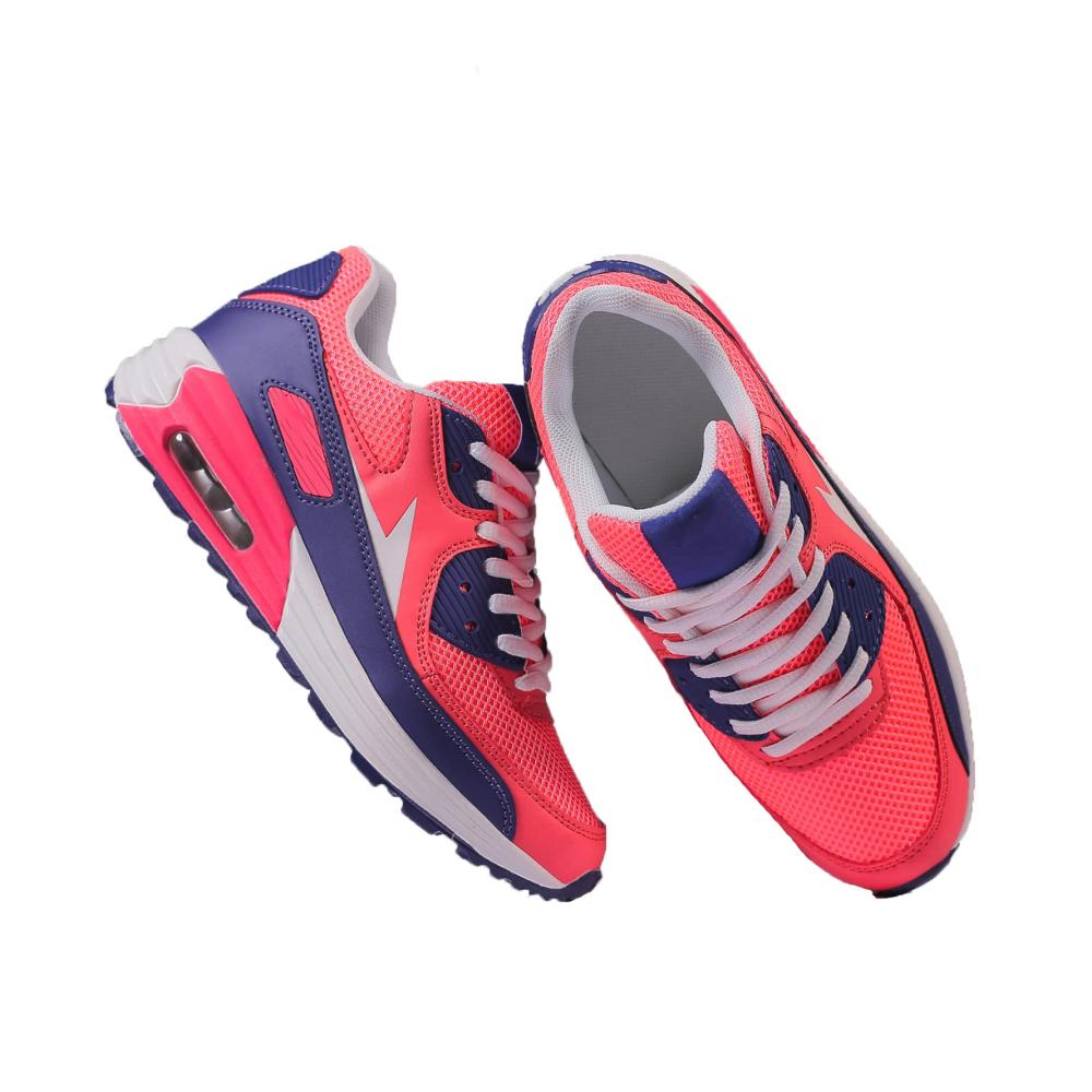 Damen Golf Schuhe mit Luftpolster atmungsaktivem Mesh Leichtgewicht und Stoßdämpfung - Ideale Sportschuhe für Golf Sport Laufen und Freizeit