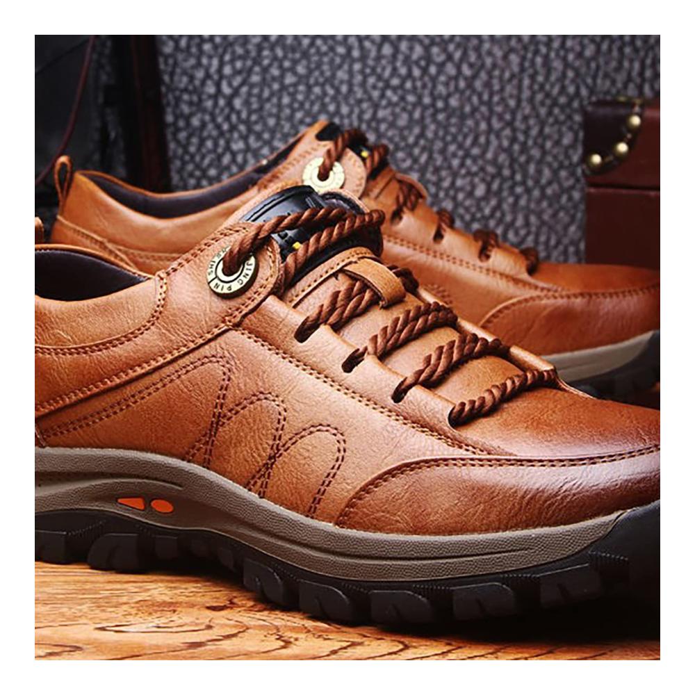 Herren Straßenlaufschuhe mit Schnürung stoßdämpfend rutschfest - Ideal für Rennen Walking Wandern