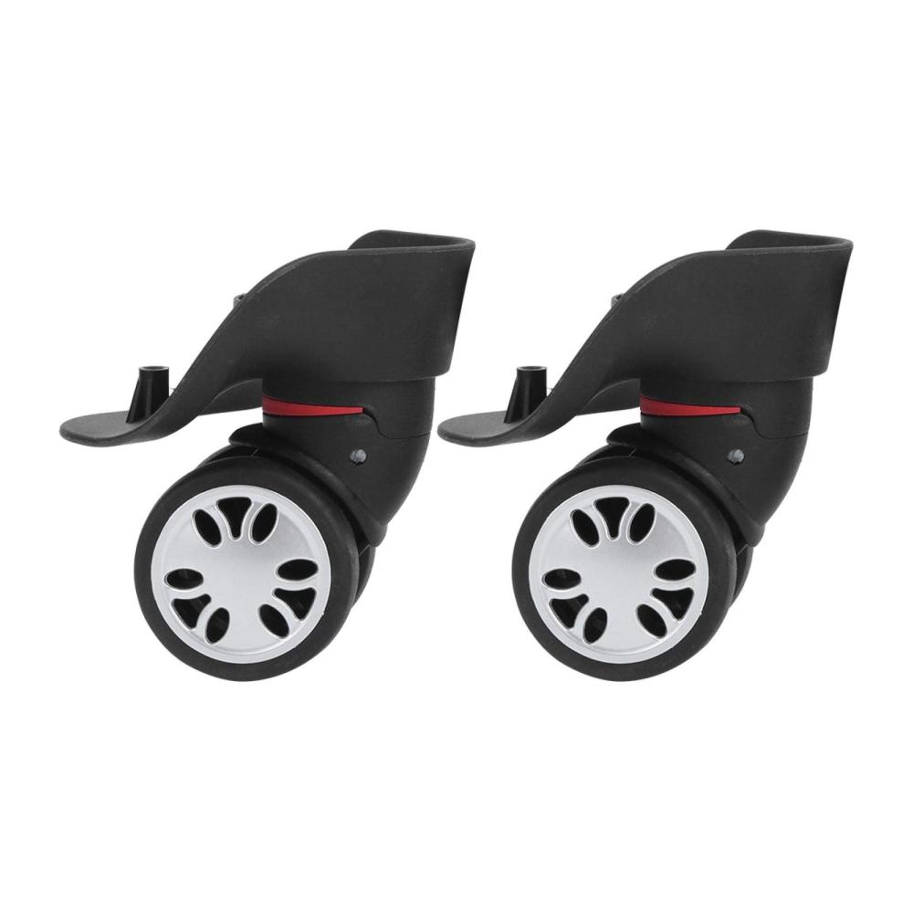 Mute Black Reisetasche mit Gepäckrad - Einfache Installation und Reparatur für bequemes Reisen