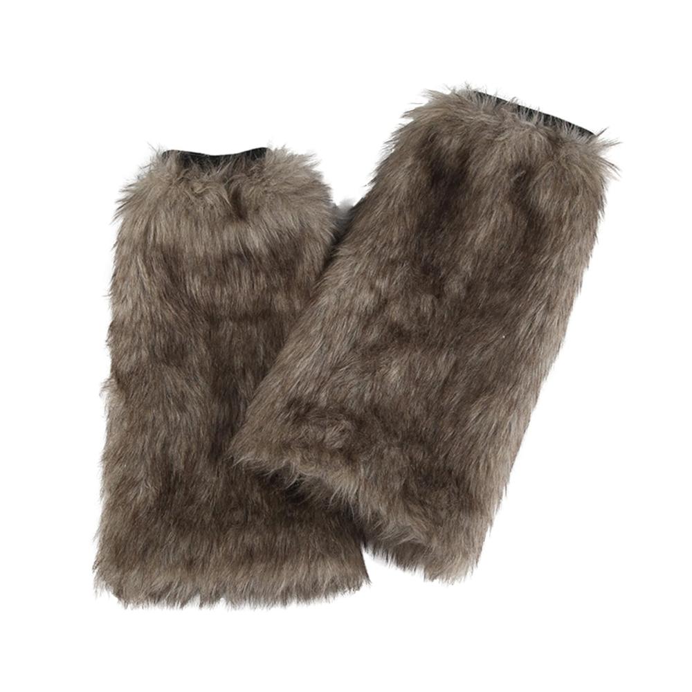 Flauschige Damen-Beinwärmer Stulpen für kaltes Wetter & Party-Spaß