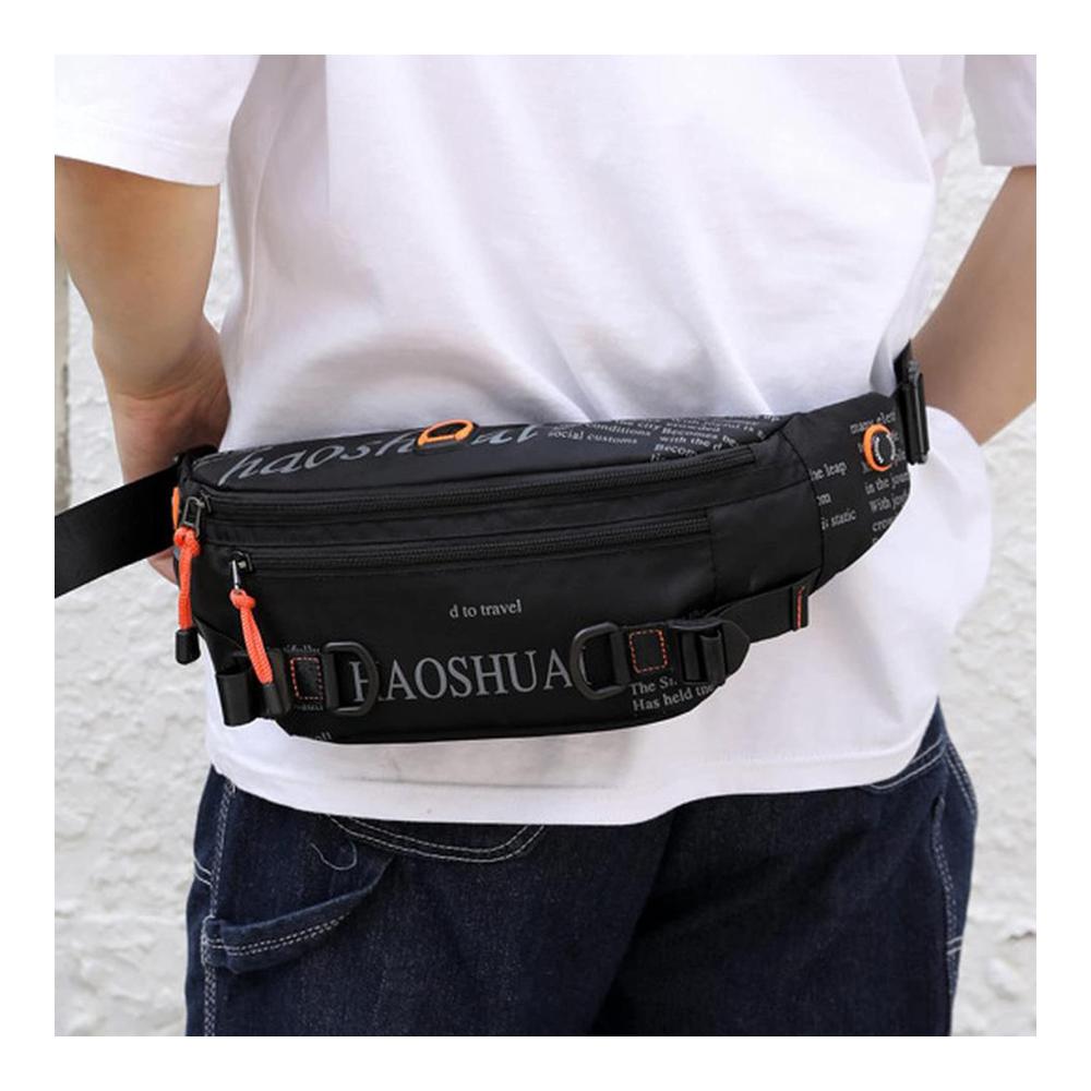 Modische Bauchtasche in Dunkelgrün für Herren und Damen – Ideal für Outdoor Street Fashion Sport und das Laufen