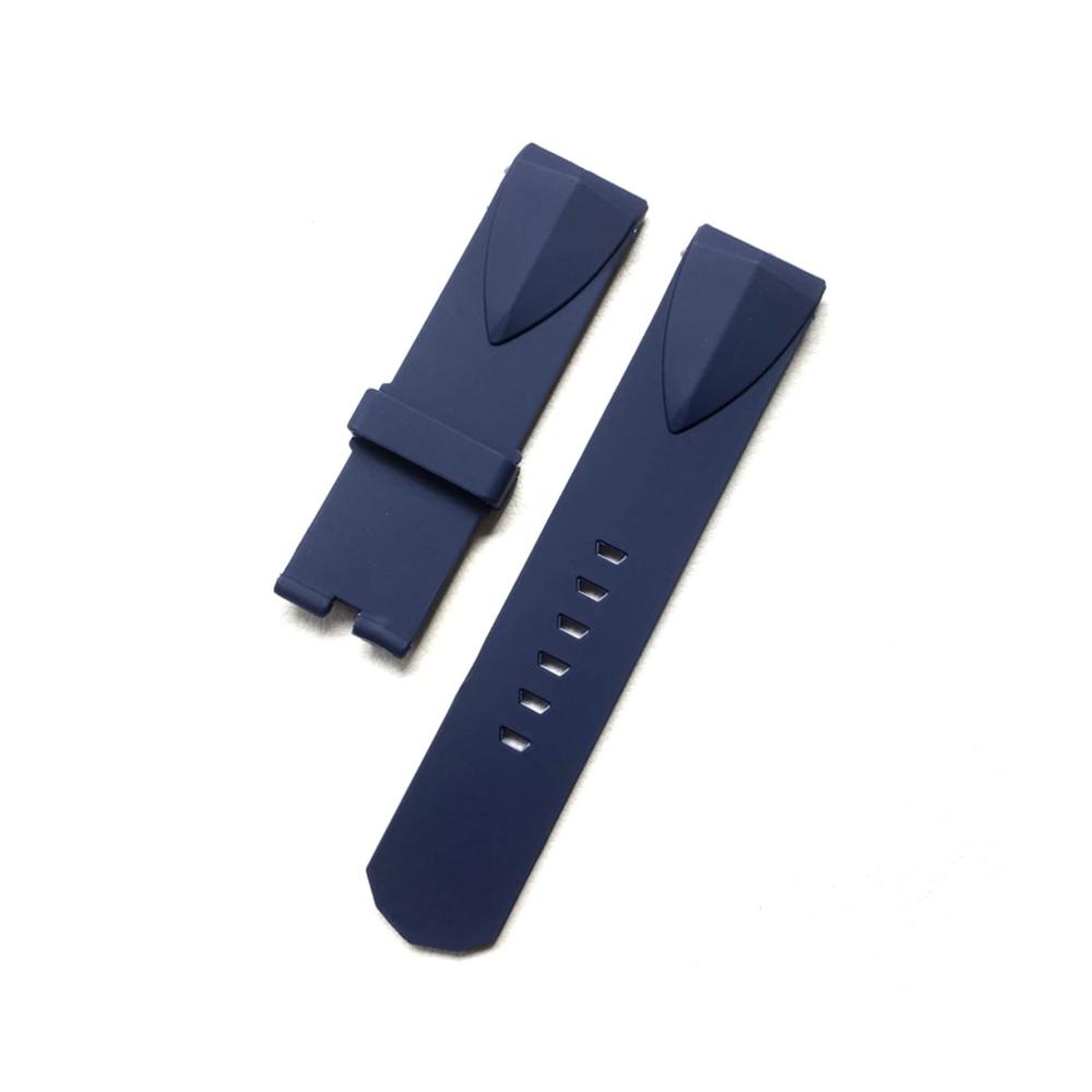 24mm Silikonkautschuk Uhrenarmband in Blau für Corum Admiral Cup - Jiuying Store