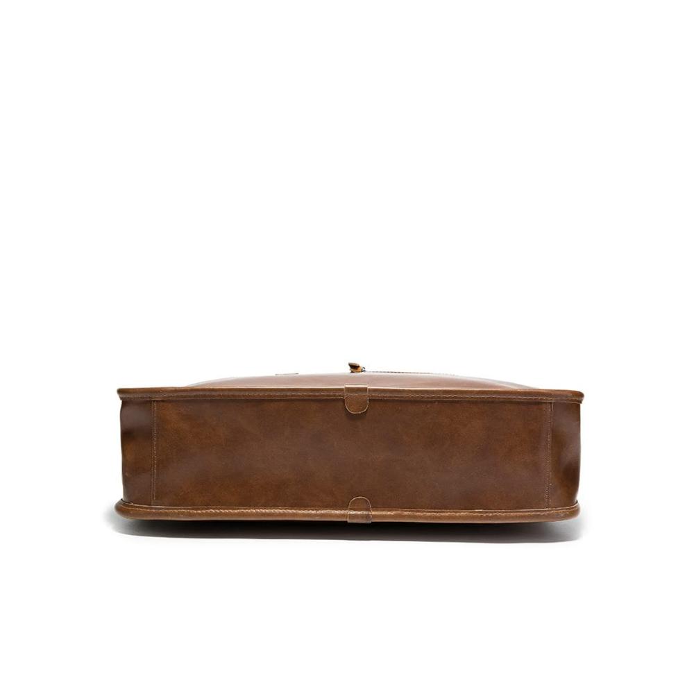 Herrentasche aus Crazy Horse Leder – Stilvolle Aktentasche mit Laptopfach