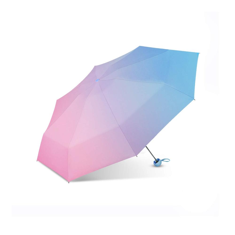 Galatée Aurora Mini Taschenschirm - Windproof Sturmfest Leicht & Kompakt - UV-Schutz UPF 50 - Regenresistent
