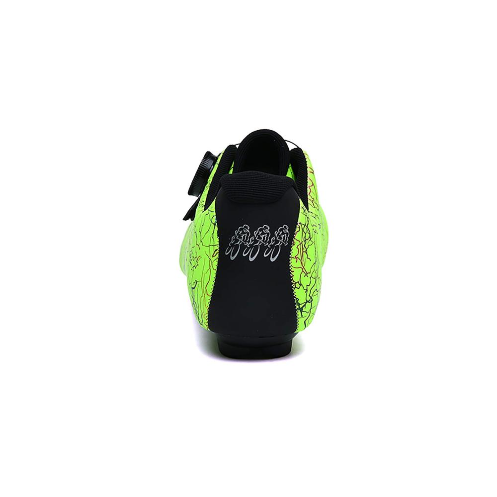 Rennradschuhe Herren - Leichte Kohlefaser-Schuhe mit Anti-Rutsch-Sohle und Reflektierenden Streifen