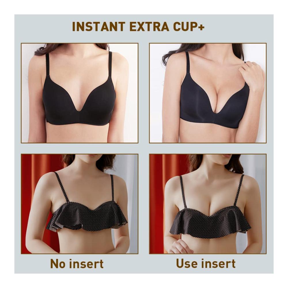 Silikon BH-Einlagen – V-Form Brustvergrößerer Pads für Bikini und Badeanzug