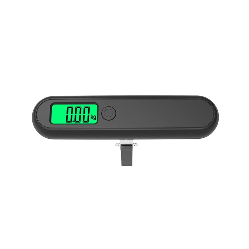 Digitale Gepäckwaage Tragbare Reisewaage mit hintergrundbeleuchtetem LCD-Display 50 kg Kapazität für präzises Wiegen – Ideal für Reisende