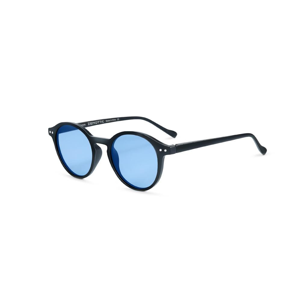 Matt Schwarz Blau