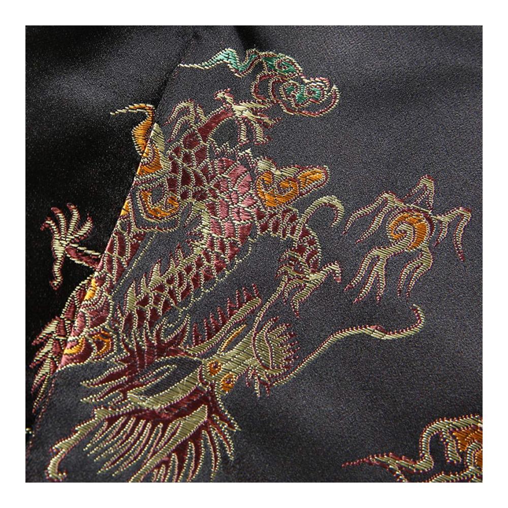 Chinesischer Stil Dragon Stickerei Crop Top - Damen Tanktops & Träger-Tops