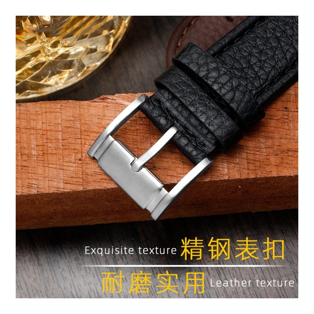 22mm Echtes Leder Uhrenarmband für Fossil Herrenuhren - Nieten-Stil passend zu CH2592 CH2564 CH2565 CH2891 CH3051 - Hochwertiges Armband