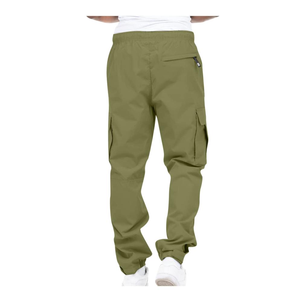 Herren-Cargohose für Arbeit & Outdoor Strapazierfähige Utility-Hose mit Stretch athletischem Schnitt und zahlreichen Taschen