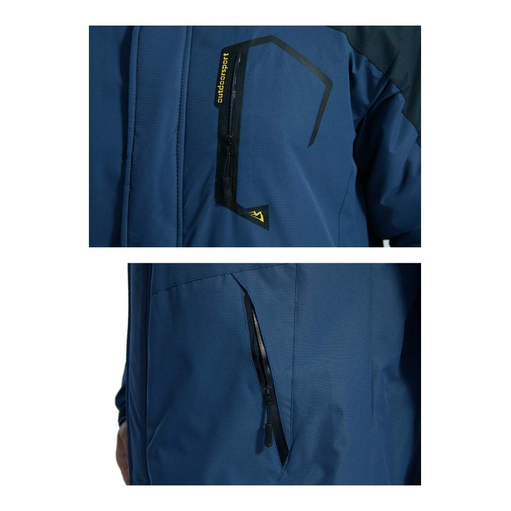 EKLENTSON Herren Winterjacke - die perfekte Outdoor Skijacke für Wandertouren und Schneeabenteuer mit Kapuze