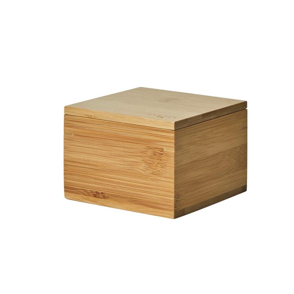 Bambus Schmuckkästen Holz Schmuckschatulle für Ringe Ohrringe und mehr - Aufbewahrungskommode in 11x11x76 cm