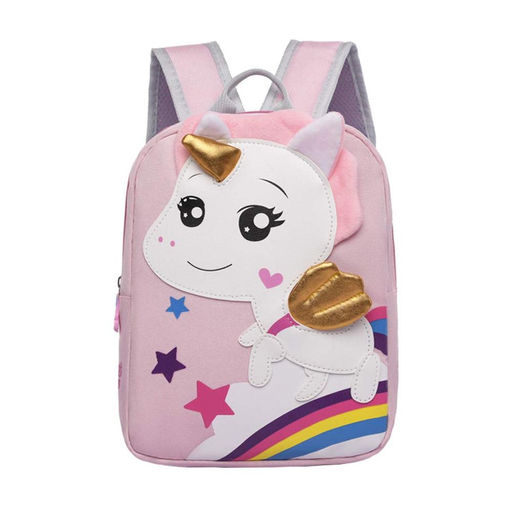 Einhorn Kinderrucksack für Mädchen - Klein und niedlich für 2-7-Jährige im Kindergarten