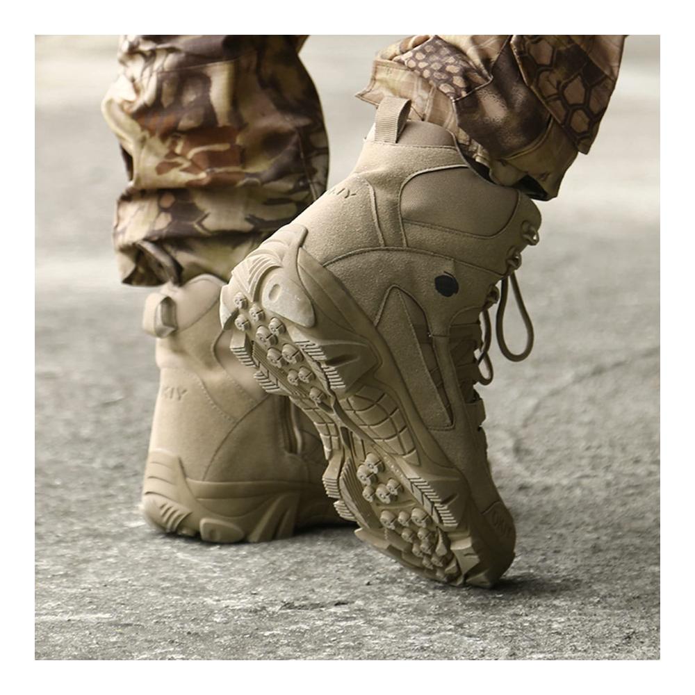 Taktische Herren Outdoor Schuhe - Wasserdichte Militär Trekkingstiefel für Sicherheit und Komfort (Farbe A Größe 39 EU