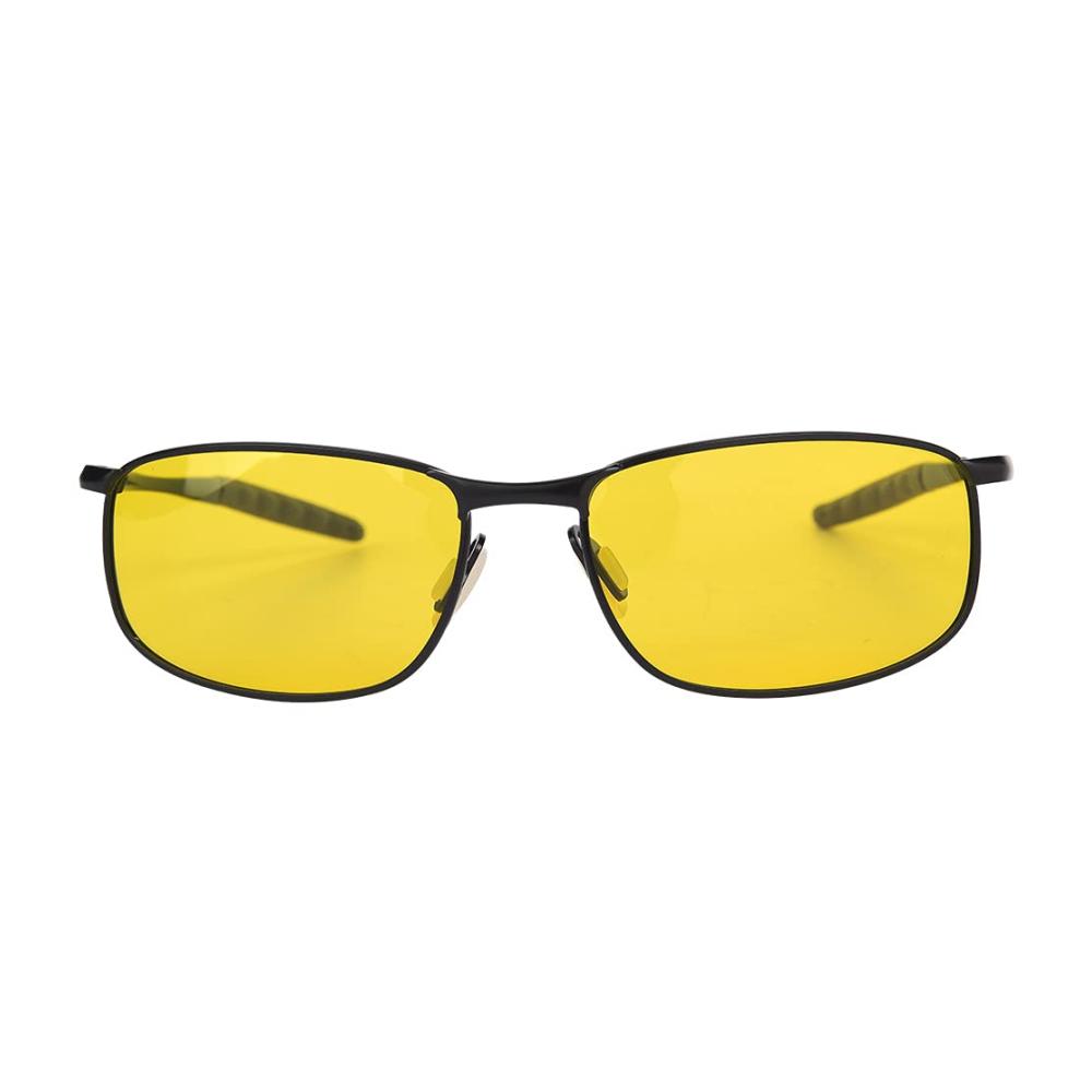 Nachtsichtbrille für Autofahrten - Polarisierte HD-Sonnenbrille mit Anti-Glare-Schutz | Getönte Sicherheitsbrille für Männer und Frauen | Inklusive praktischer Zip-Box