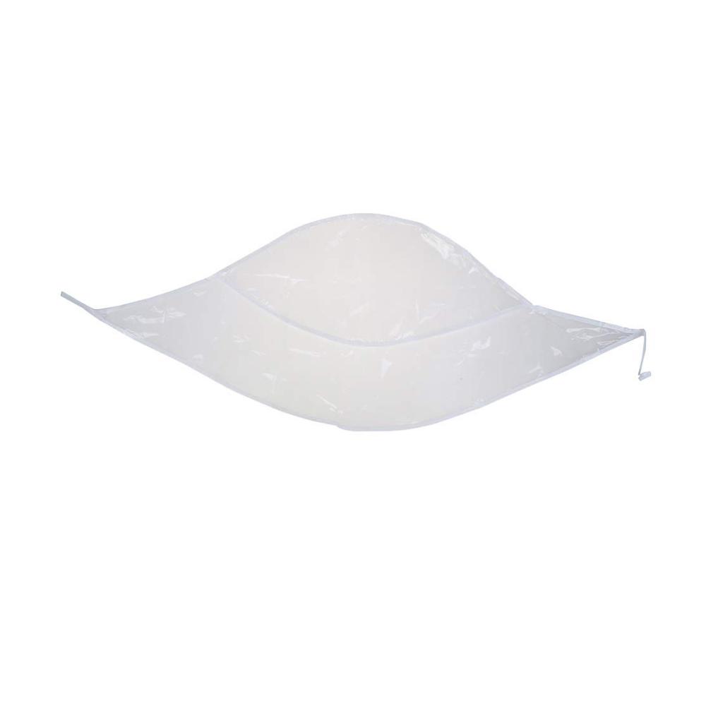 Transparente Regenhüte für Damen - 12er Pack Kunststoff Melonen IYSHOUGONG