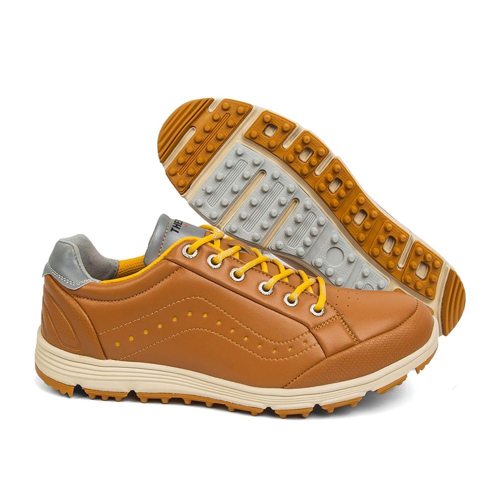 Golfschuhe für Herren Leichte Wasserdichte Sportschuhe mit rutschfester Sohle – Atmungsaktive Hallen- & Fitnessschuhe für Klettern Laufen und Walking