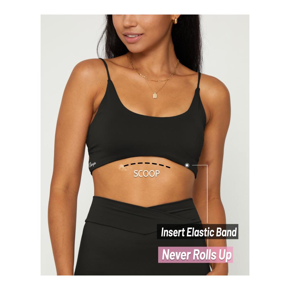 Rückenfreier Sport-BH Damen Yoga-Tops mit abnehmbaren Polstern perfekt für Workouts & Going Out