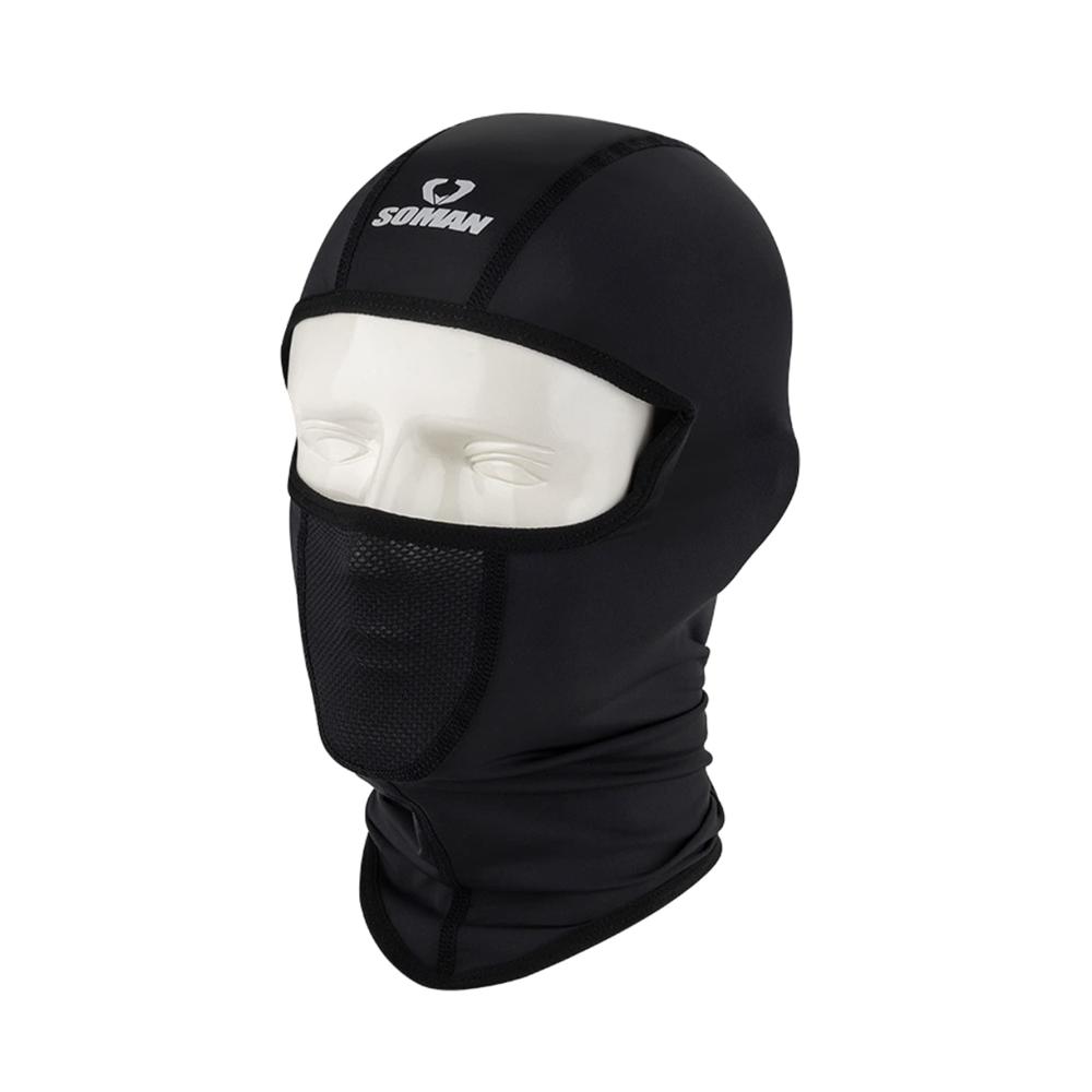 Verbesserte Sturmhaube für Skifahren Snowboarden und Motorradfahren - UV-Schutz Windschutz Gesichtsmaske für Männer und Frauen