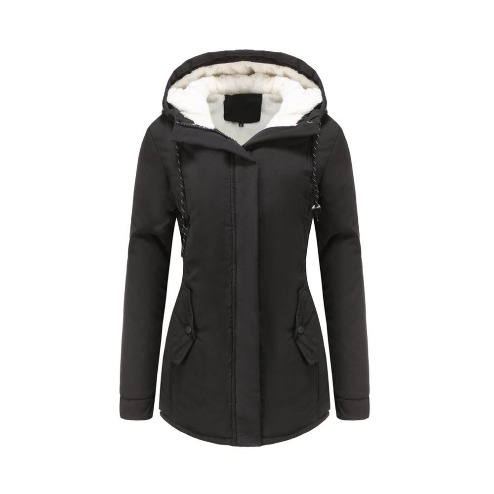 Damen Winterjacke – Leichte Daunenjacke Wasserdichter Daunenparka Warmer Wintermantel Regendichter Softshell-Mantel | Elegant und Warm – Jacken Damen Coat für den Perfekten Winterstil