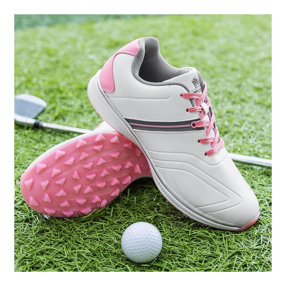 Leichtgewichtige Wasserdichte Golfschuhe für Damen – Anti-Rutsch Atmungsaktiv – Indoor & Outdoor Golftraining